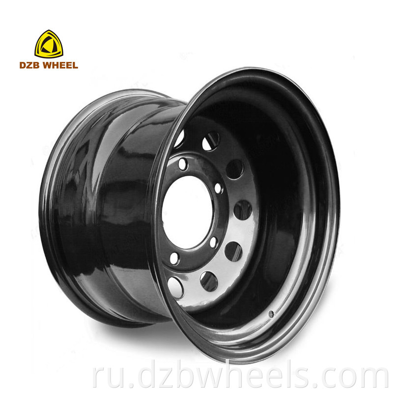  Black Steel Wheel Rims